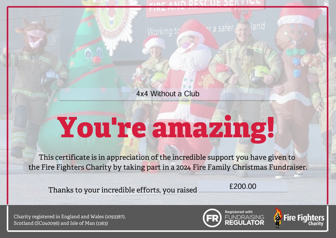 Fire Fighters Charity
